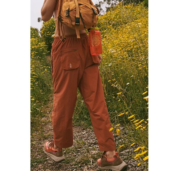 Free People Movement Fly By Night Pants NEW in Red Earth - Picture 2 of 4